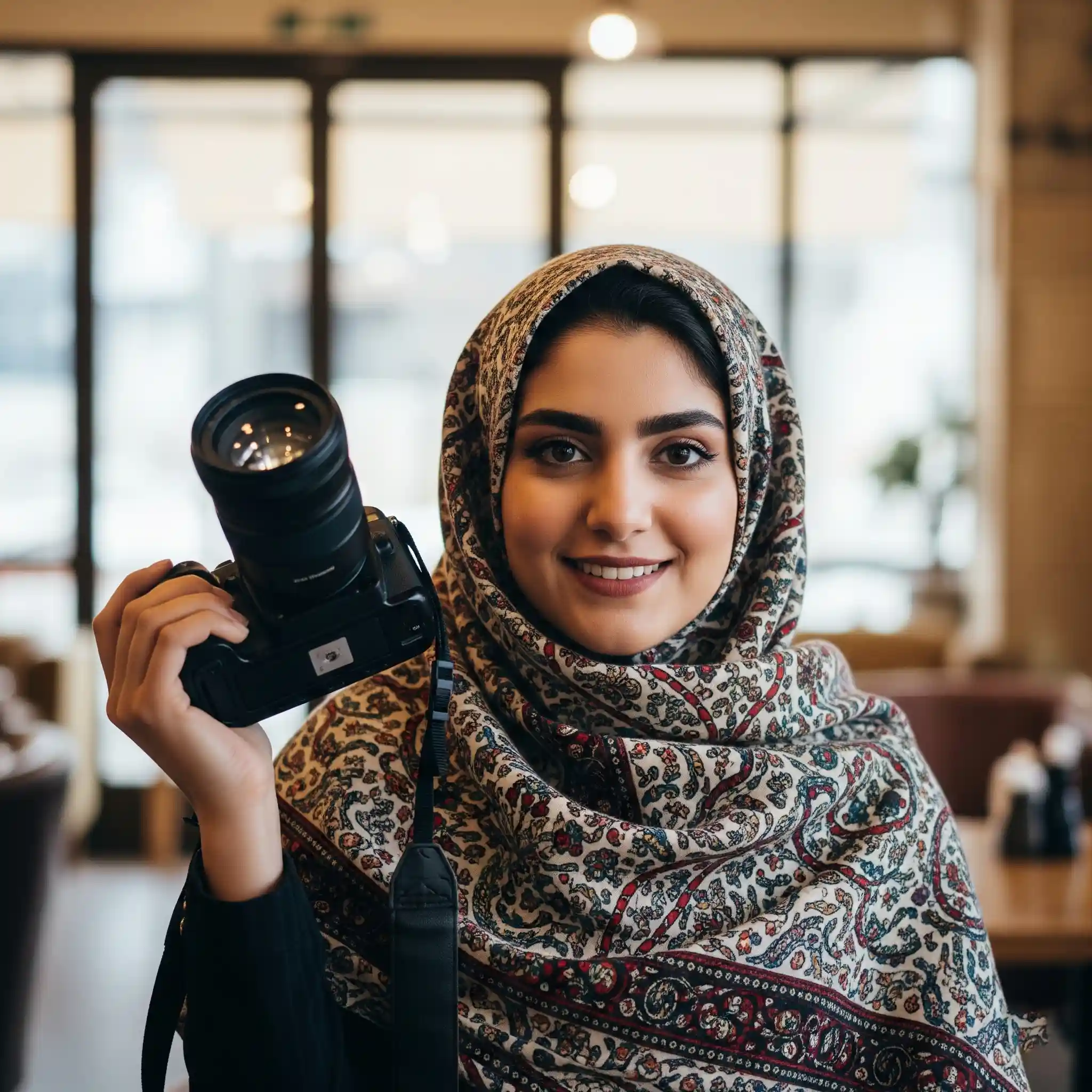 عکس نیلوفر محمدی، عکاس و وبلاگنویس و مشتری راضی Pixel Dot